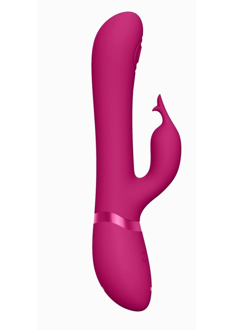 Vive Etsu Rechargeable Silicone Pulse Wave G-Spot Rabbit and Clitroal Stimulator