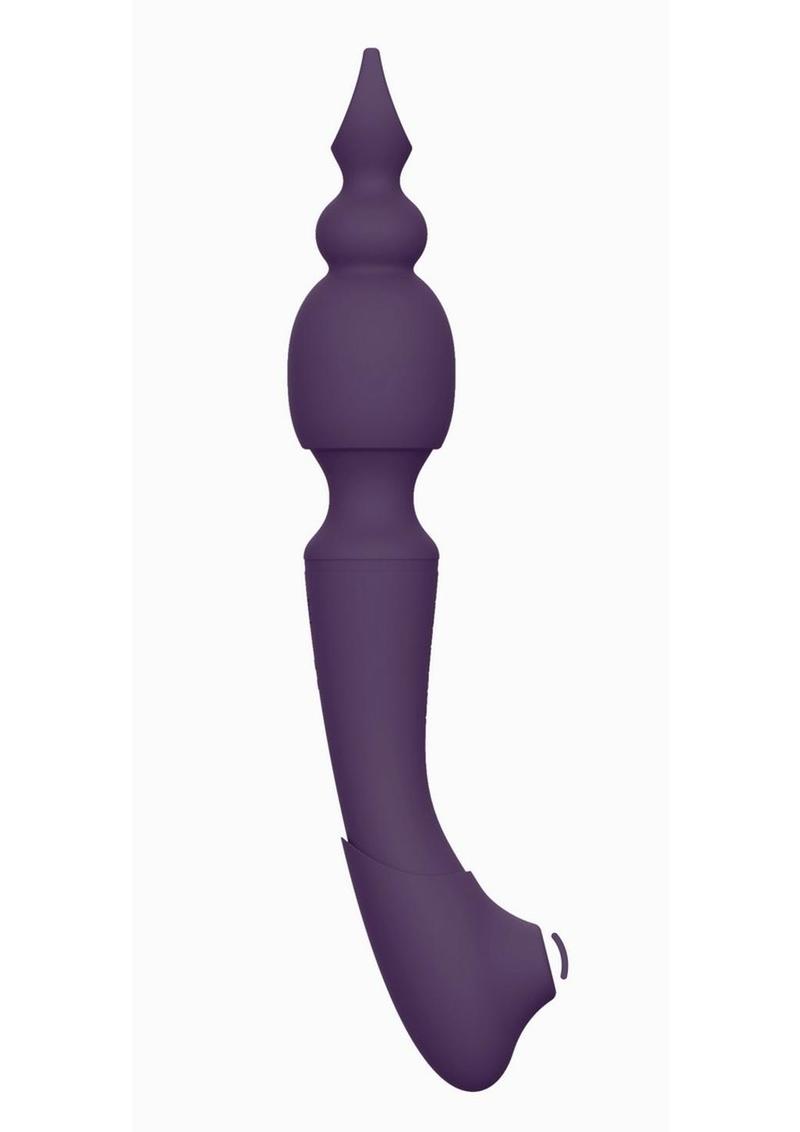 Vive Rechargeable Silicone Nami Pulse Wave and Vibrating Wand