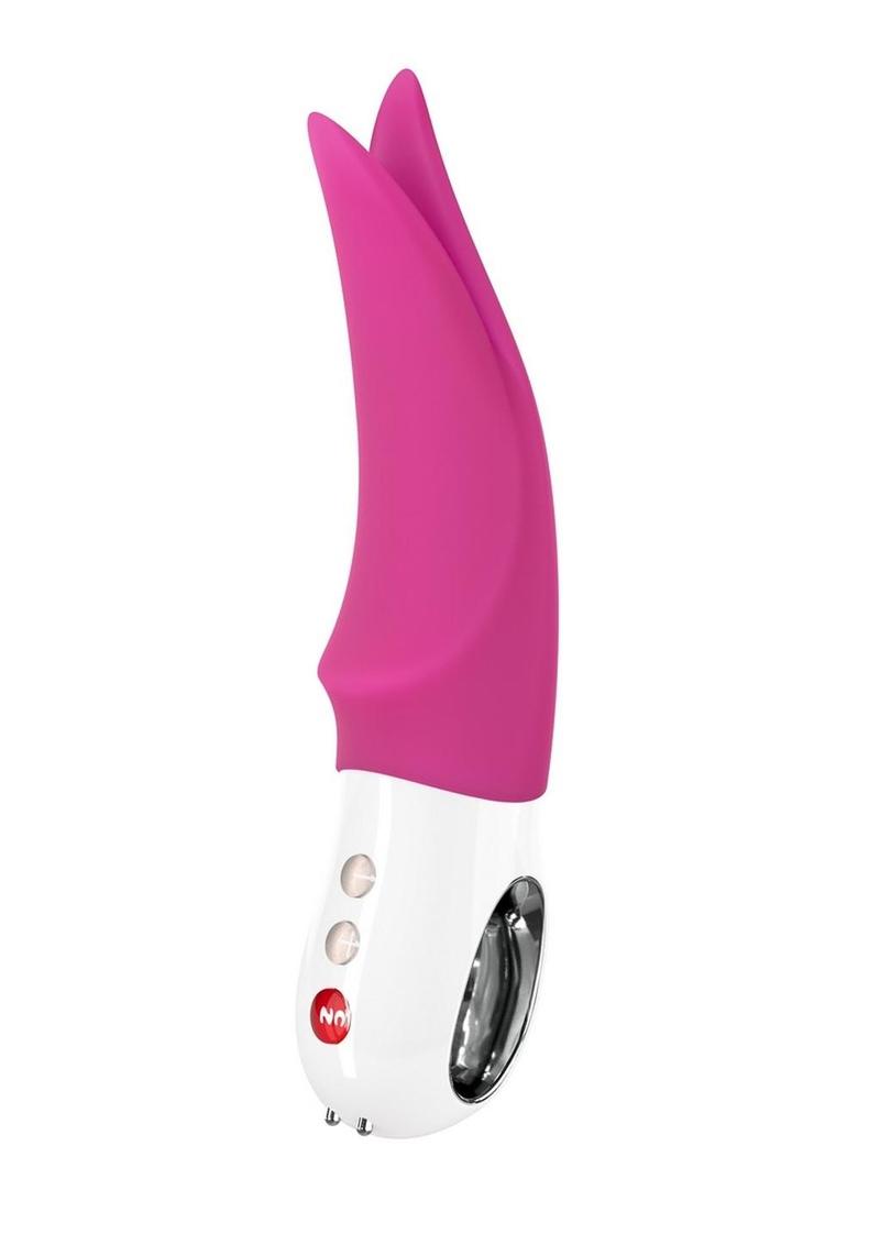 Volta Silicone Vibrating Stimulator - Blackberry
