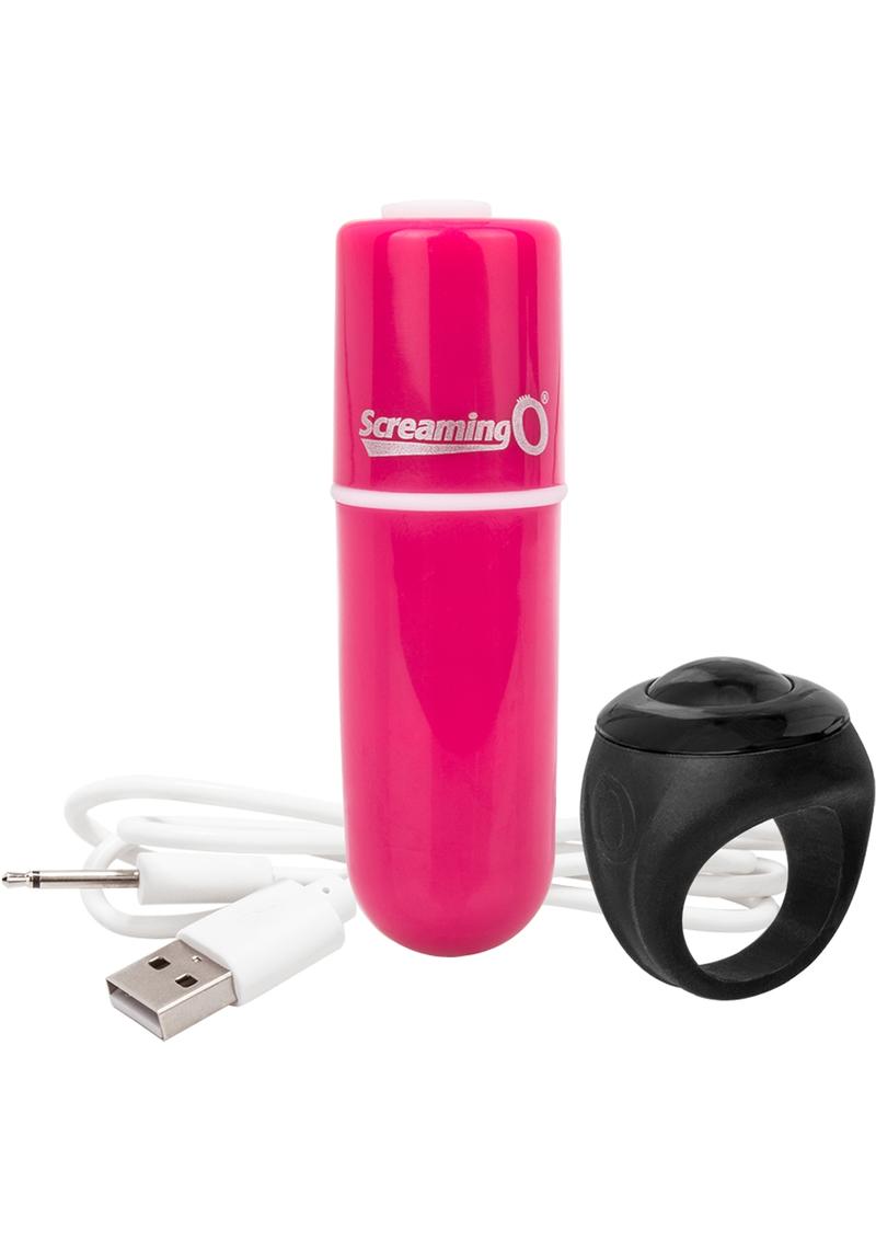 Vooom Wireless Remote Control Silicone USB Rechargeable Bullet Waterproof