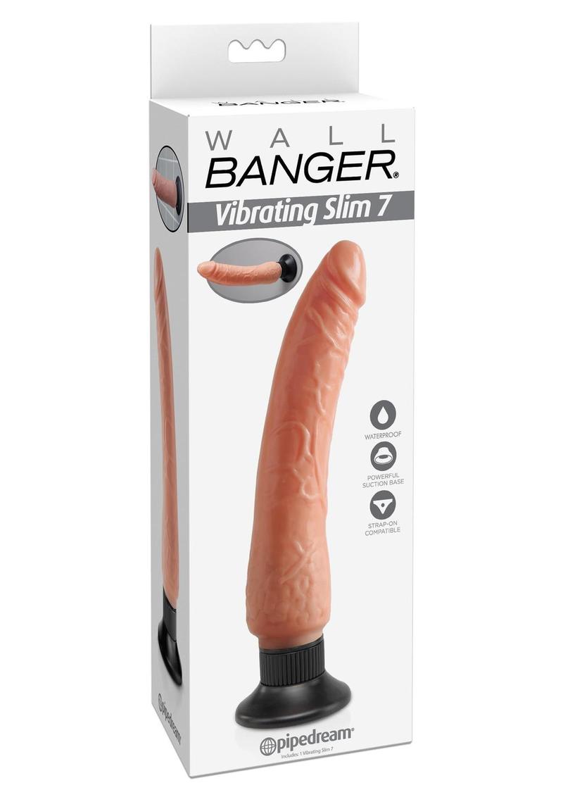 Wall Bangers Vibrating Slim 7 Dildo
