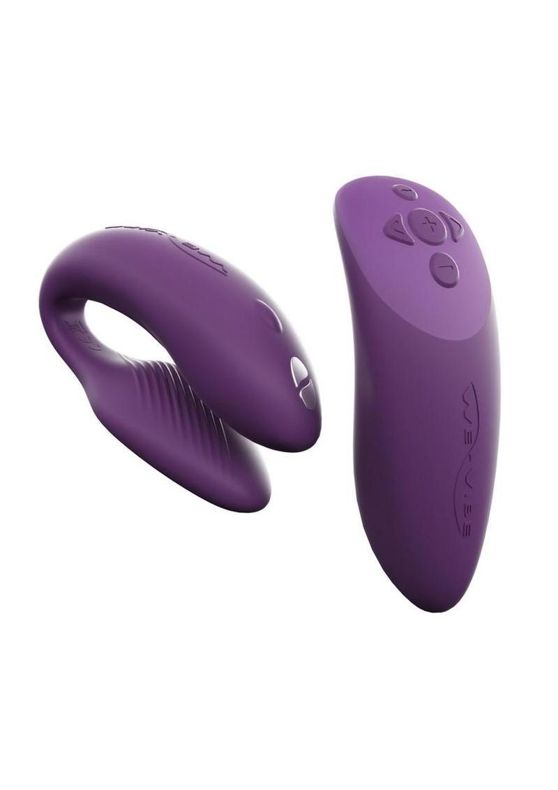 We-Vibe Chorus Rechargeable Couples Vibrator with Squeeze Remote Control