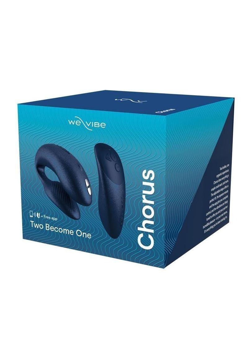 We-Vibe Chorus Rechargeable Silicone Couples Vibrator with Remote Control