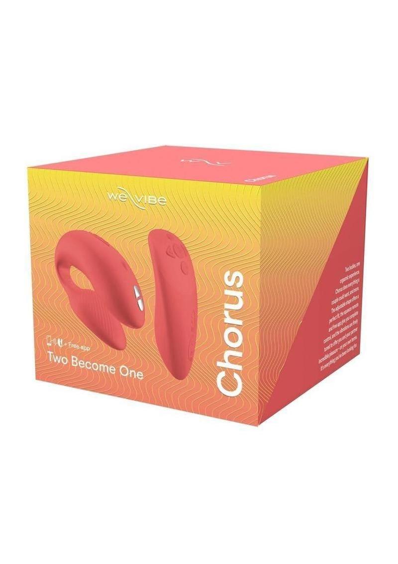 We-Vibe Chorus Rechargeable Silicone Couples Vibrator with Remote Control - Crave