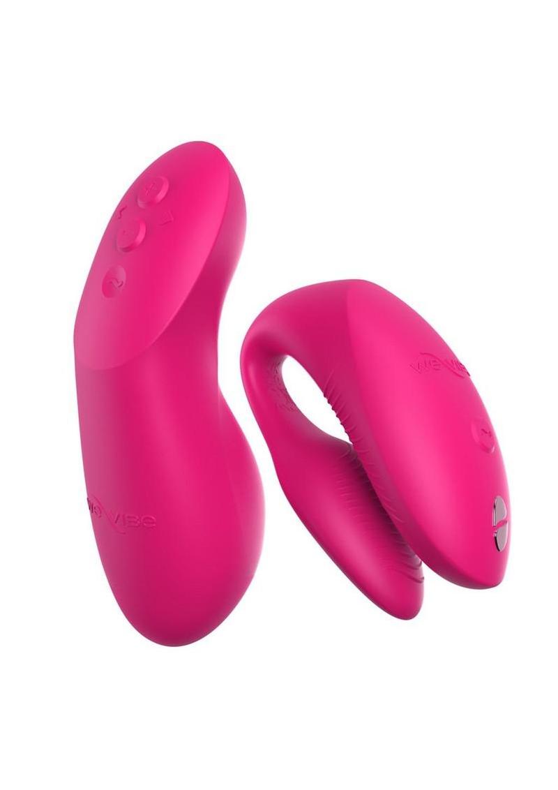 We-Vibe Chorus Rechargeable Silicone Couples Vibrator with Remote Control - Electric