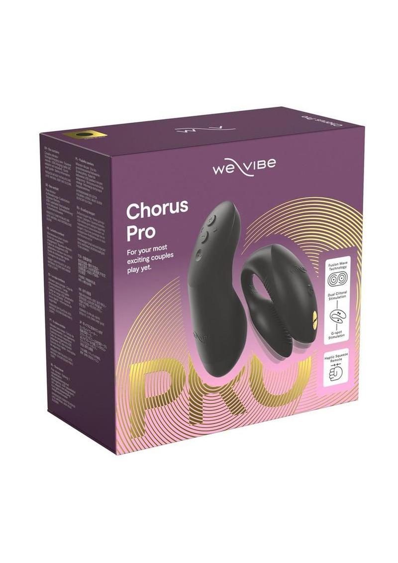 We-Vibe Chorus Rechargeable Silicone Couples Vibrator with Remote Control - Satin