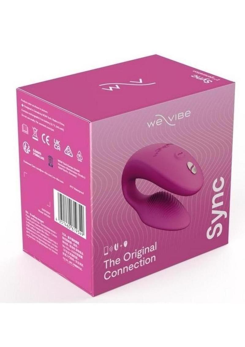 We-Vibe Sync 2nd Generation Rechargeable Silicone Couples Vibrator with Remote Control