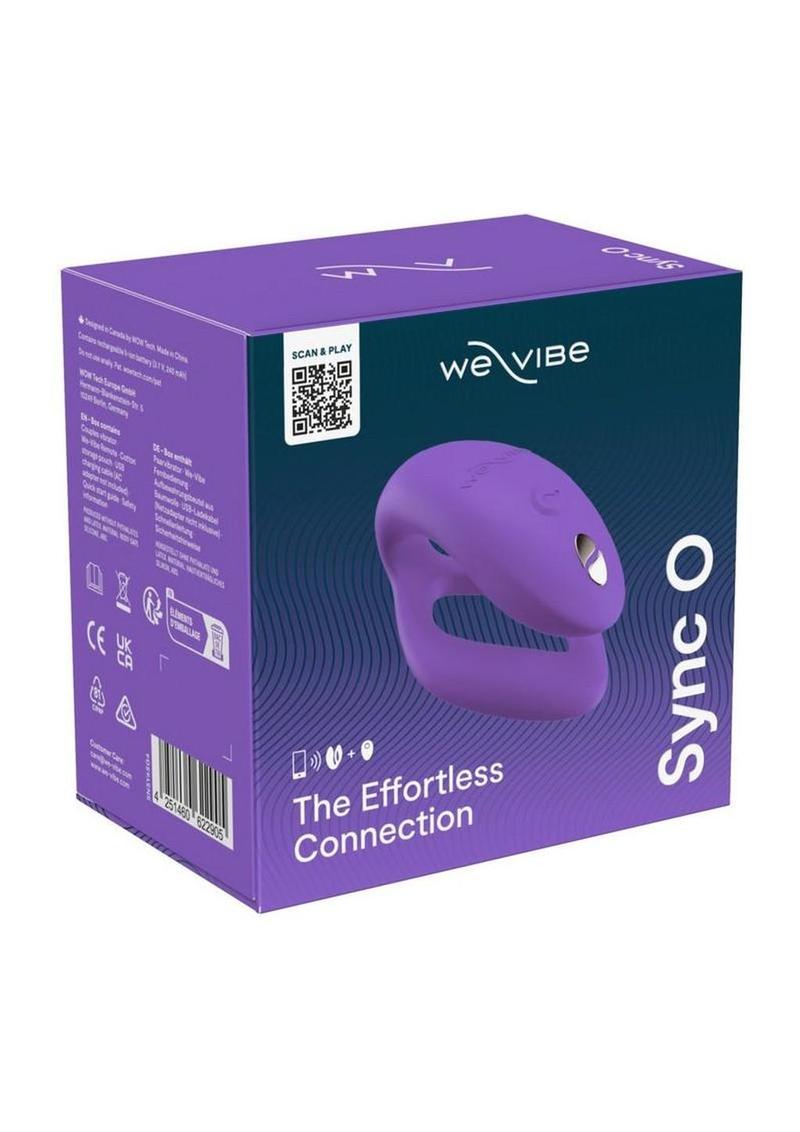 We-Vibe Sync O Rechargeable Silicone Couples Vibrator with Remote Control - Light