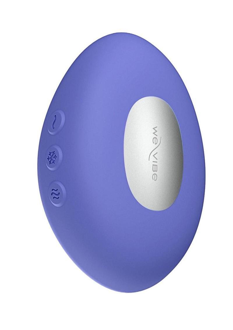We-Vibe Temp Heating and Cooling Rechargeable Silicone Lay-On Vibrator - Lavender