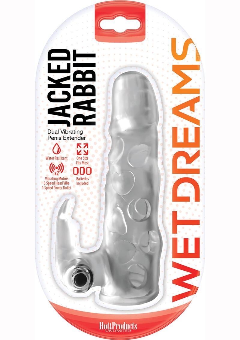 Wet Dreams Jacked Rabbit Silicone Penis Extender