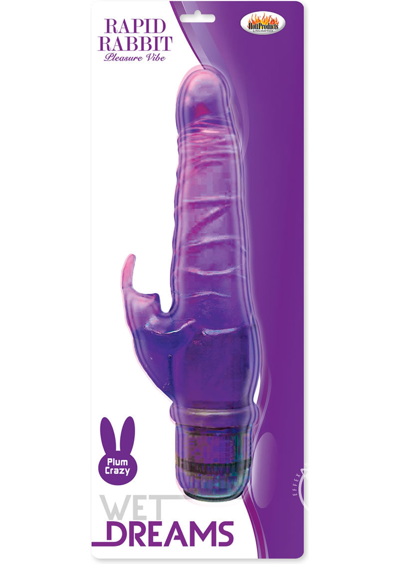 Wet Dreams Rapid Rabbit Pleasure Vibe Water Resistant Vibrator