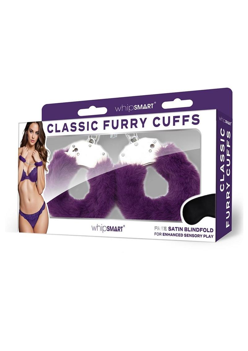 WhipSmart Furry Cuffs with Eye Mask
