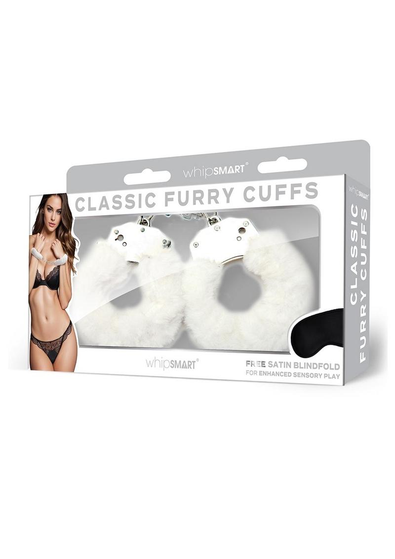 WhipSmart Furry Cuffs with Eye Mask