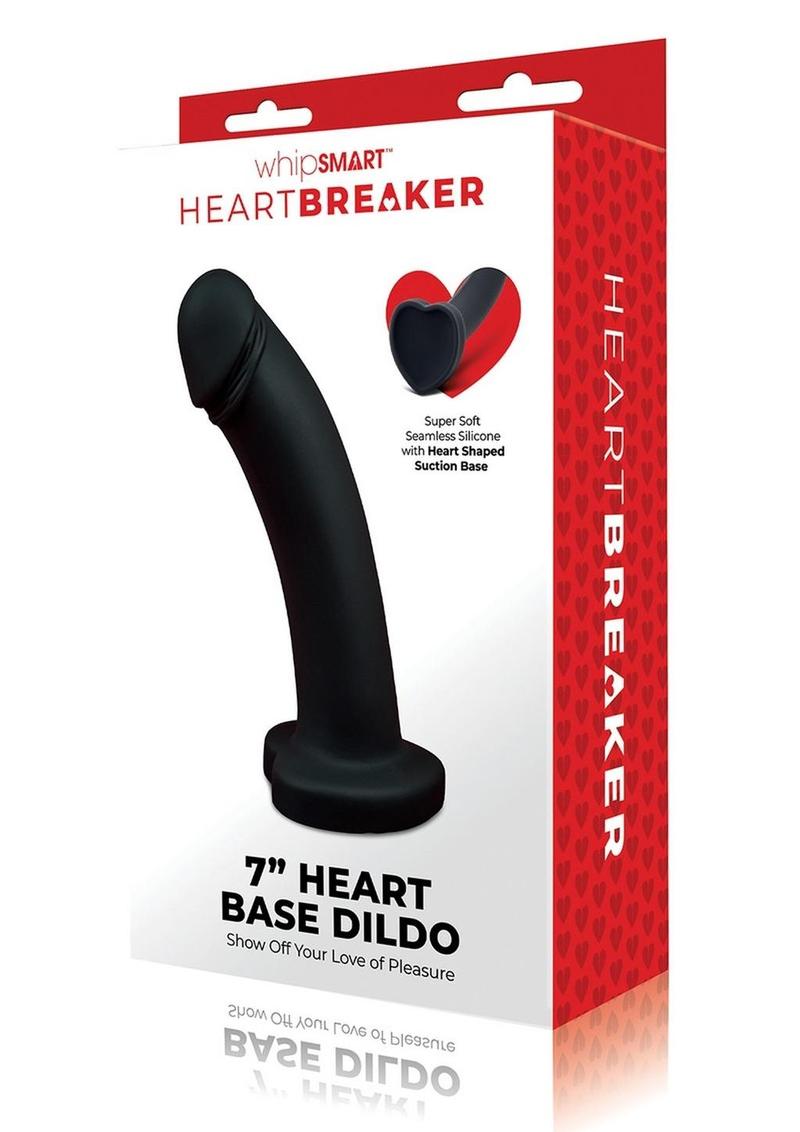 WhipSmart Heartbreaker Silicone Dildo Heart Base