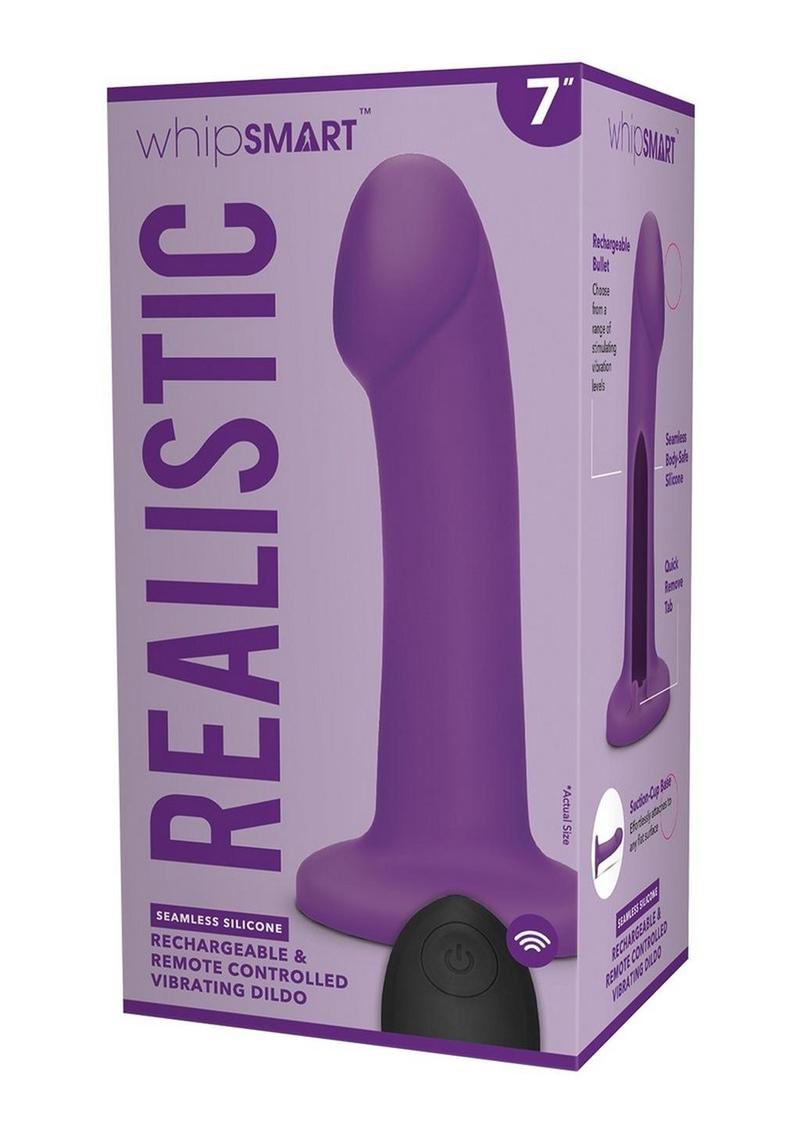 WhipSmart Remote Control Rechargeable Silicone G-Spot/P-Spot Dildo