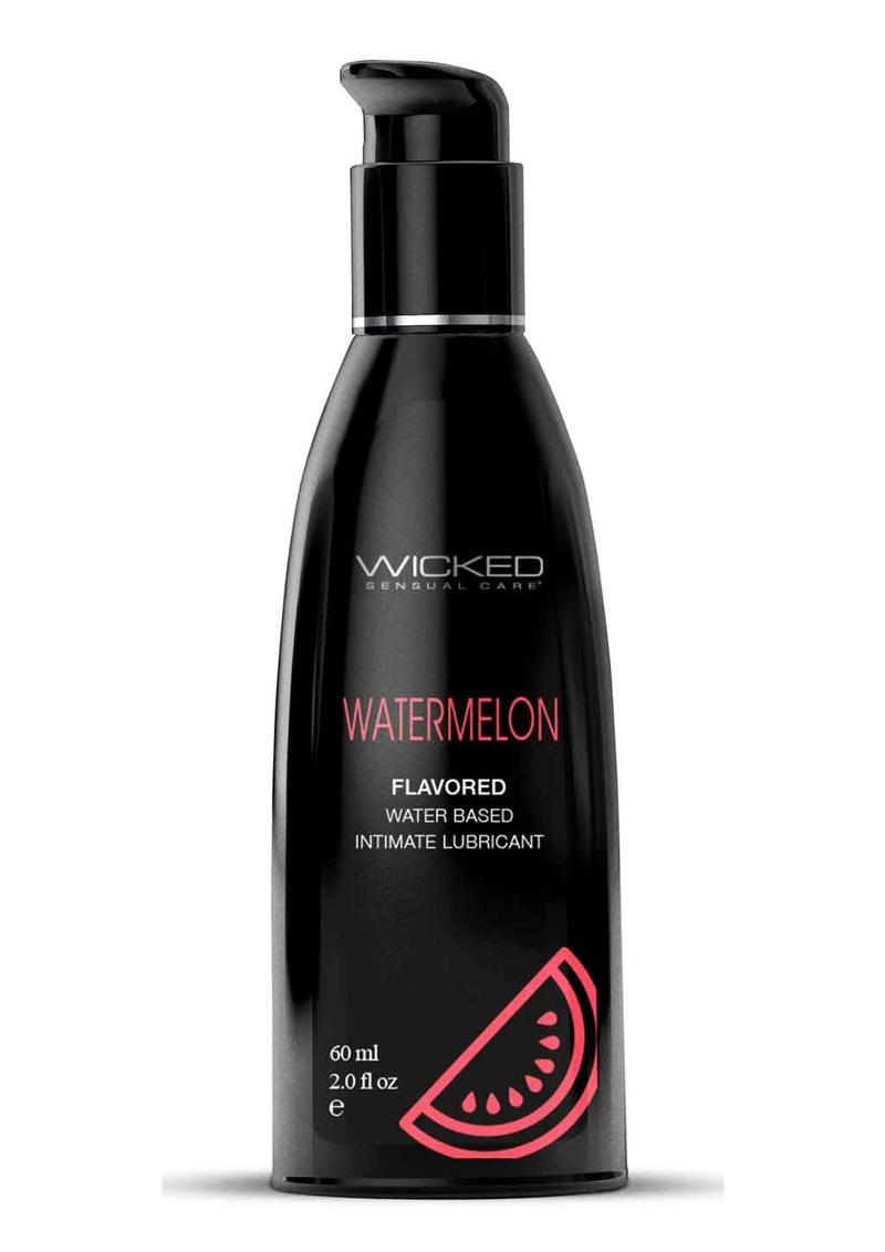 Wicked Aqua Water Based Flavored Lubricant Watermelon