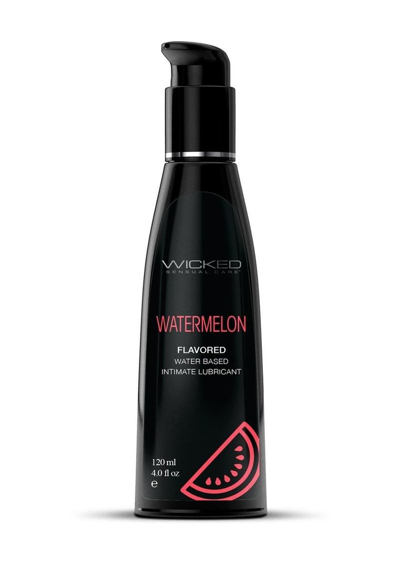 Wicked Aqua Water Based Flavored Lubricant Watermelon