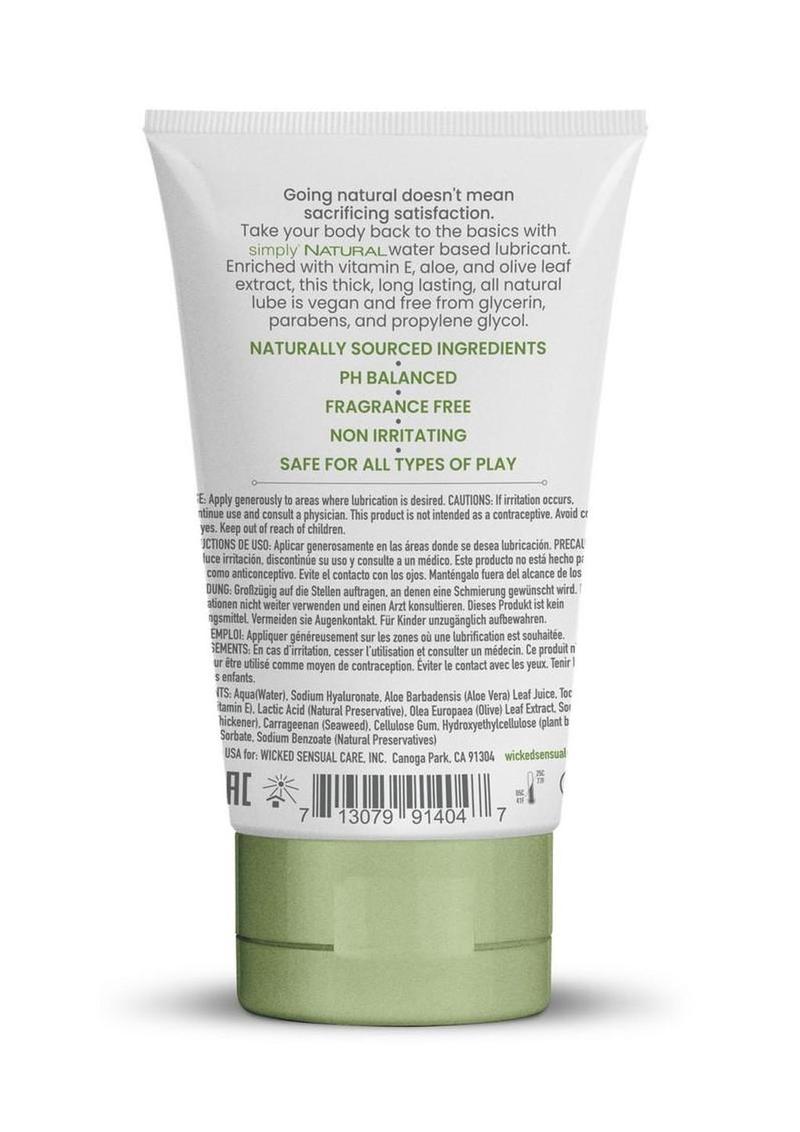 Wicked Simply Natural Water Based Gel