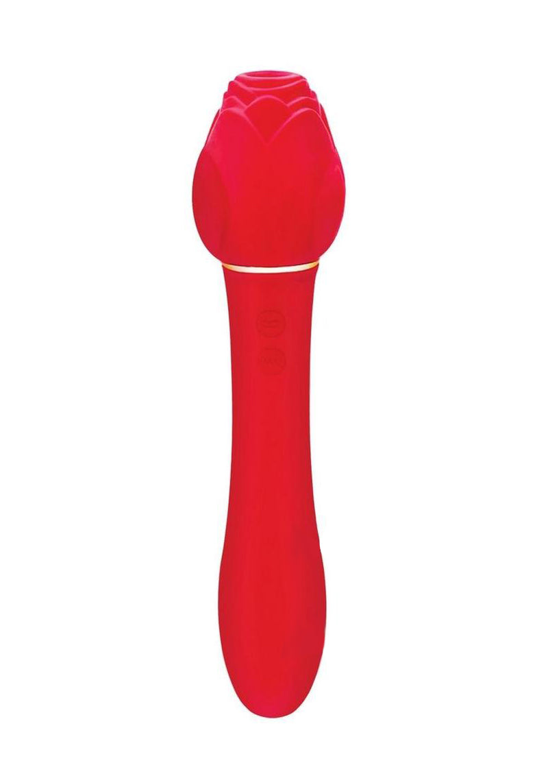 Wild Rose Rechargeable Silicone Suction + Vibrator