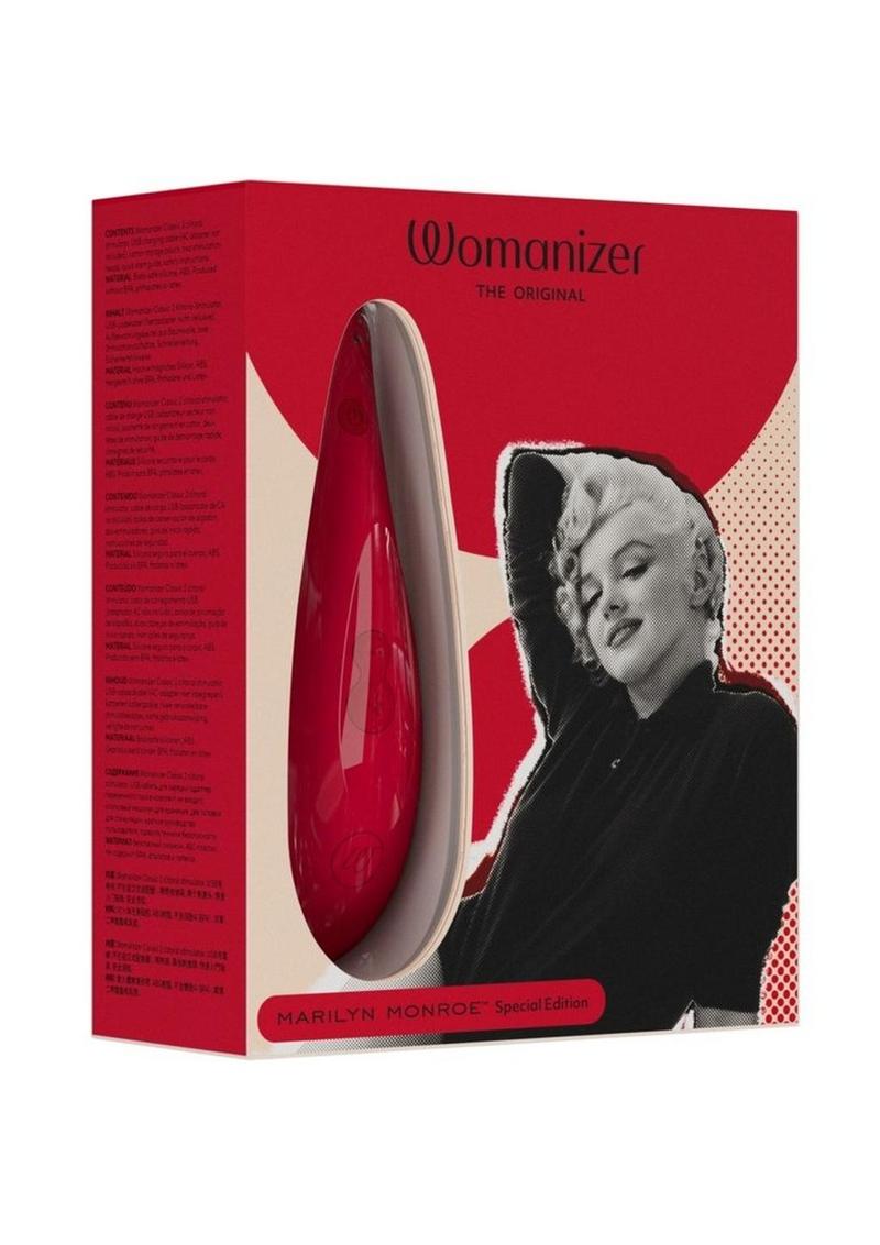 Womanizer Marilyn Monroe Special Edition Rechargeable Clitoral Stimulator