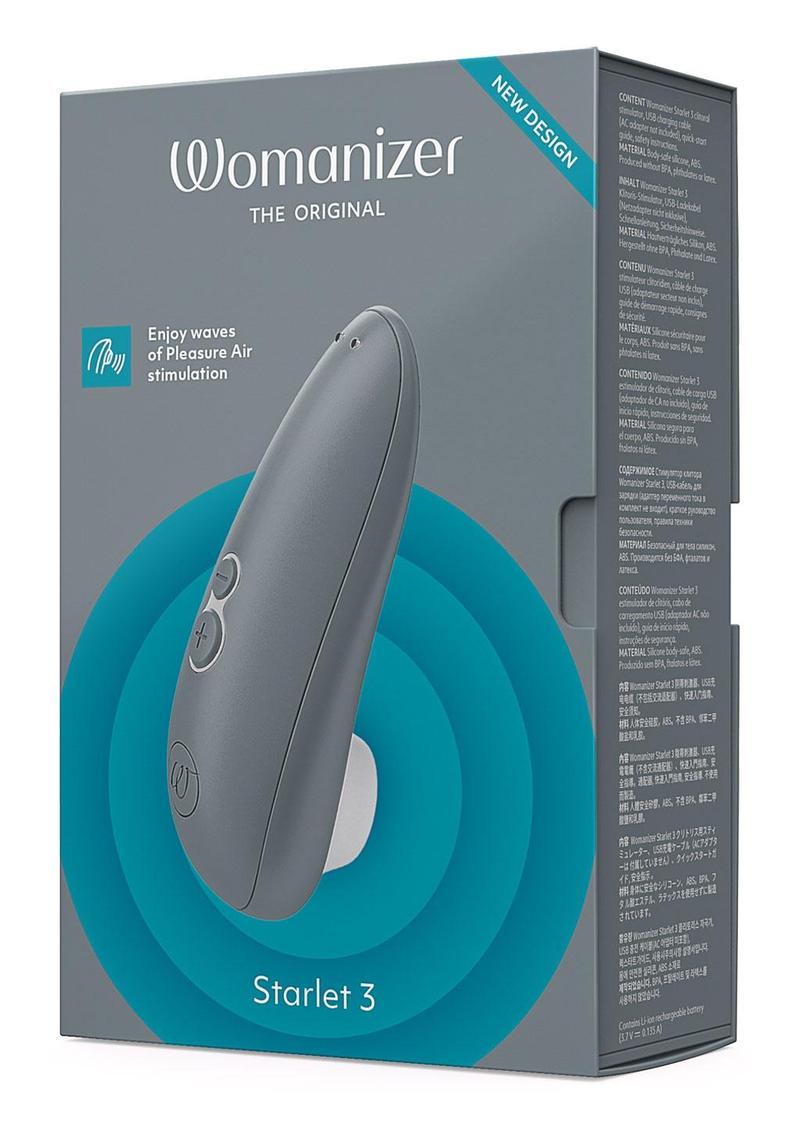 Womanizer Starlet 3 Rechargeable Silicone Clitoral Stimulator