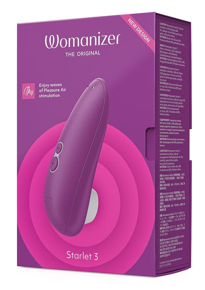 Womanizer Starlet 3 Rechargeable Silicone Clitoral Stimulator