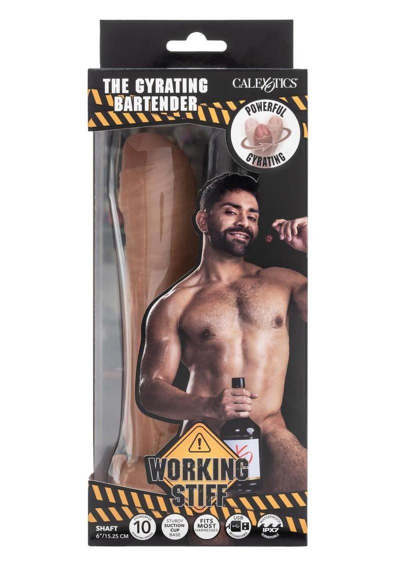 Working Stiff The Gyrating Bartender Rechargeable Dildo