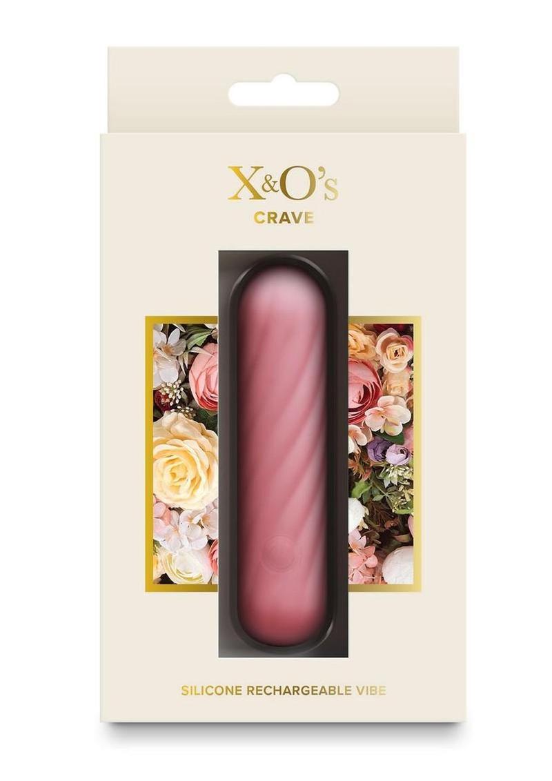 X and O's Crave Rechargeable Silicone Compact Vibrator