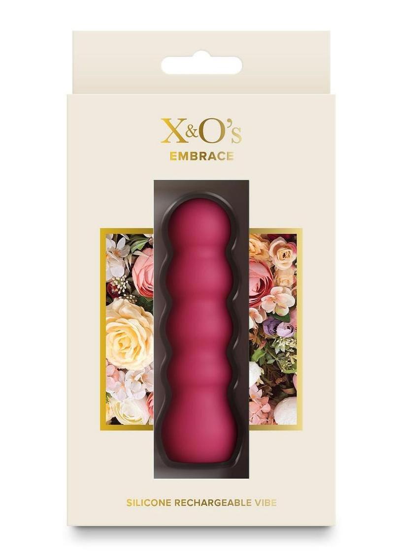 X and O's Embrace Rechargeable Silicone Compact Vibrator