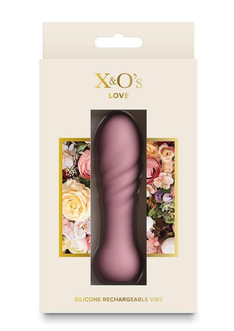 X and O's Love Rechargeable Silicone Compact Vibrator