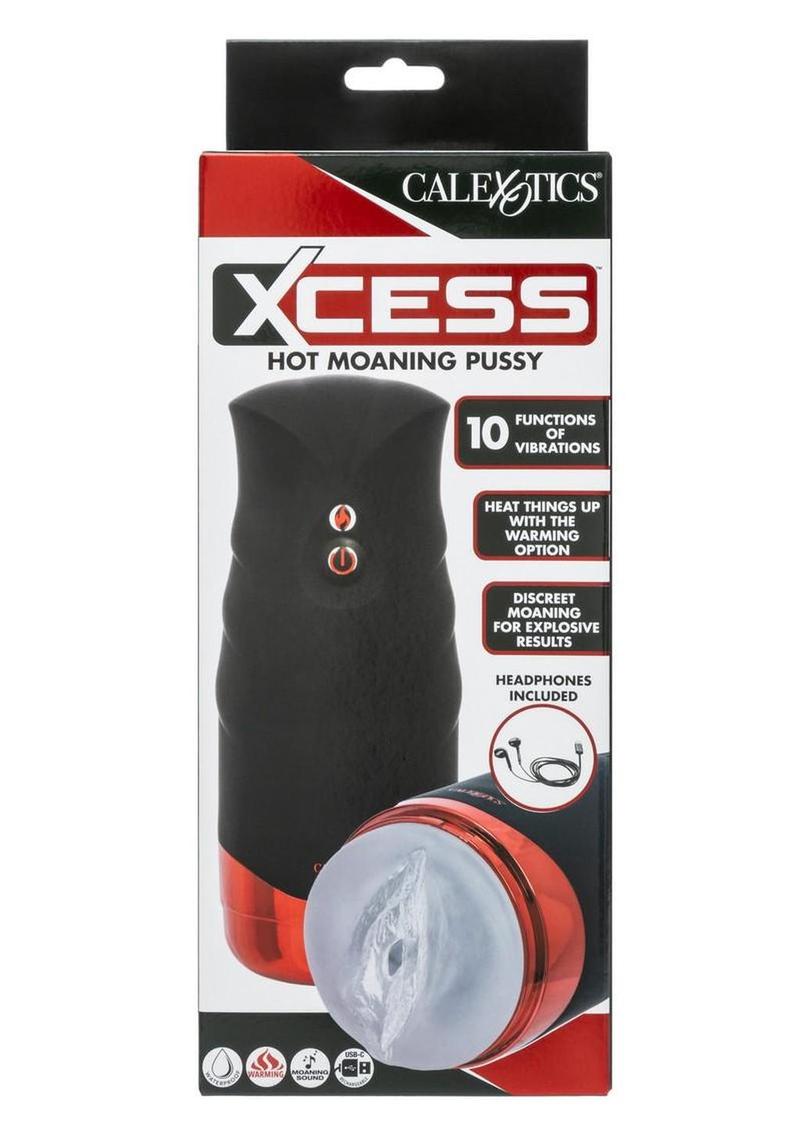 Xcess Hot Moaning Pussy Rechargeable Masturbator - Pussy