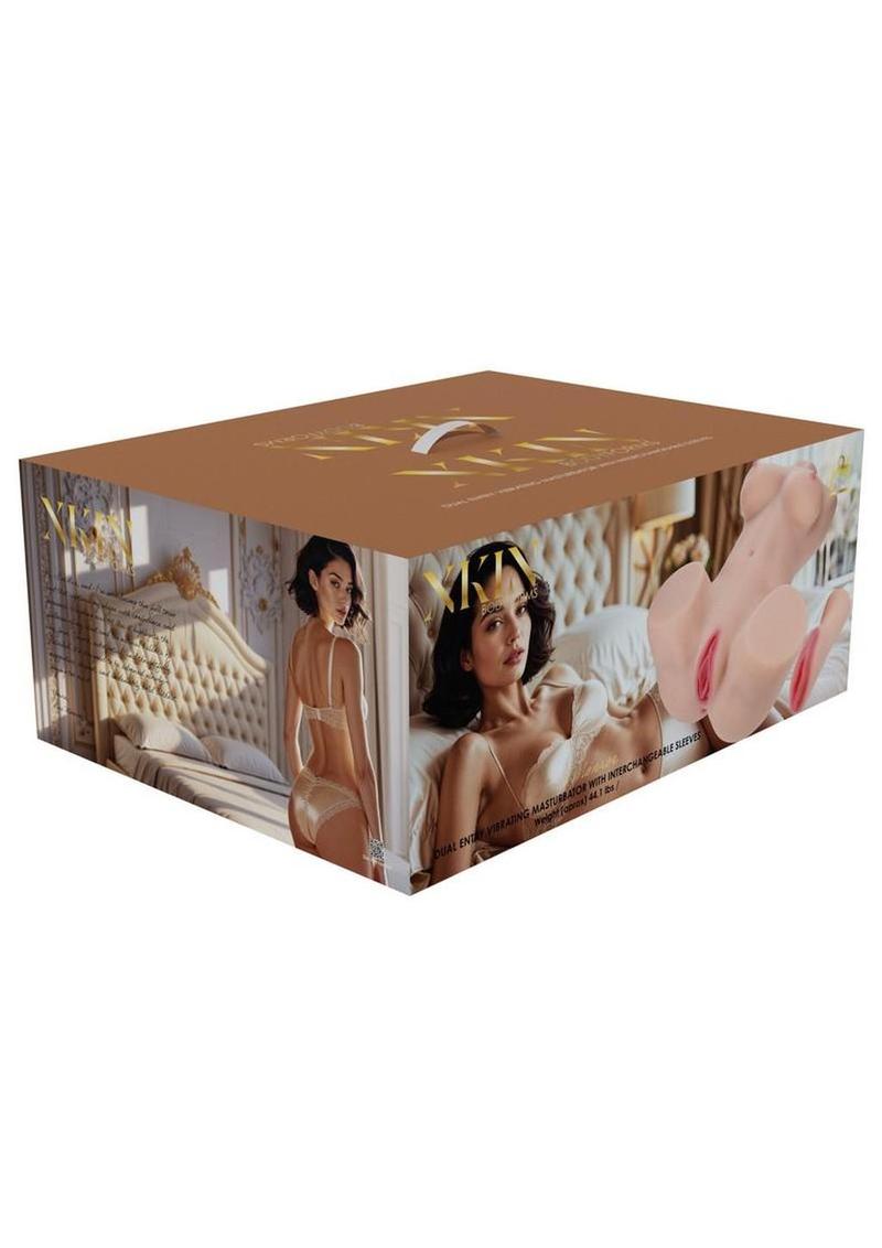 Xkin Ava Monroe Multi-Sleeve Posable Dual Entry Bodyforms Masturbator - Pussy/Ass