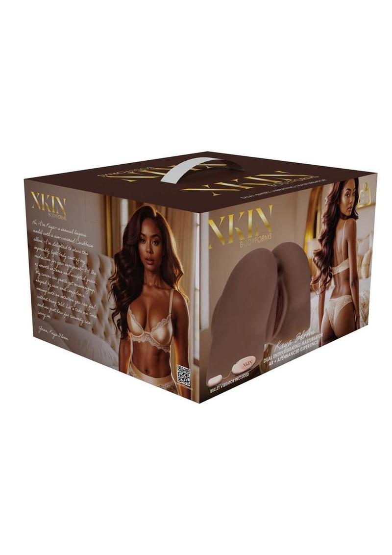 Xkin Kaya Bloom Dual Entry Bodyforms Masturbator - Pussy/Ass