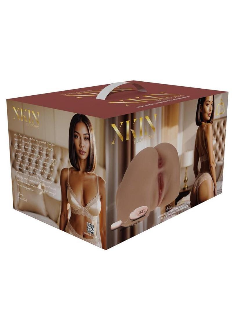Xkin Nina Vale Dual Entry Bodyforms Masturbator - Pussy/Ass