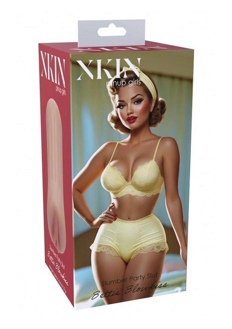 Xkin Pinup Bettie Blowkiss Small Masturbator - Pussy
