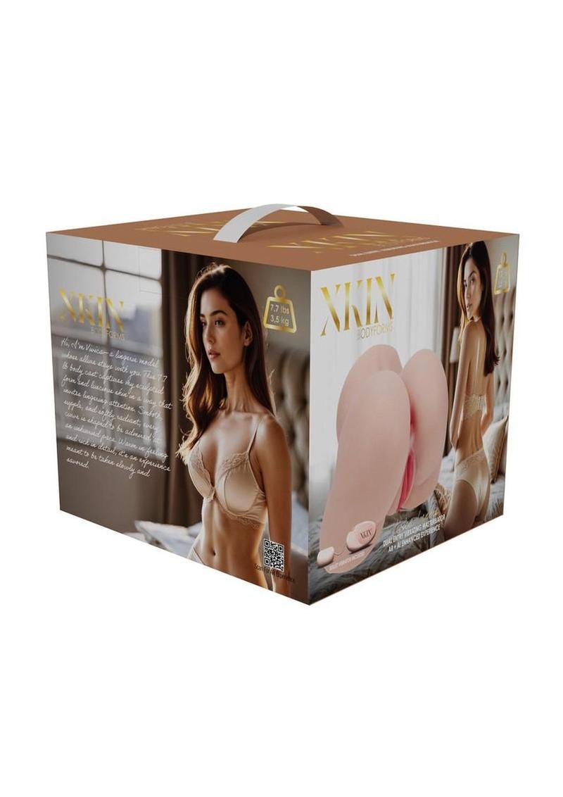 Xkin Vivica Lenore Dual Entry Bodyforms Masturbator - Pussy/Ass
