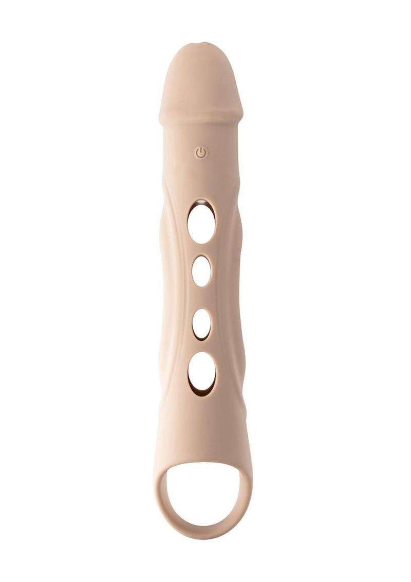 Zero Tolerance Big Boy Extender Rechargeable Silicone Penis Extension with Remote