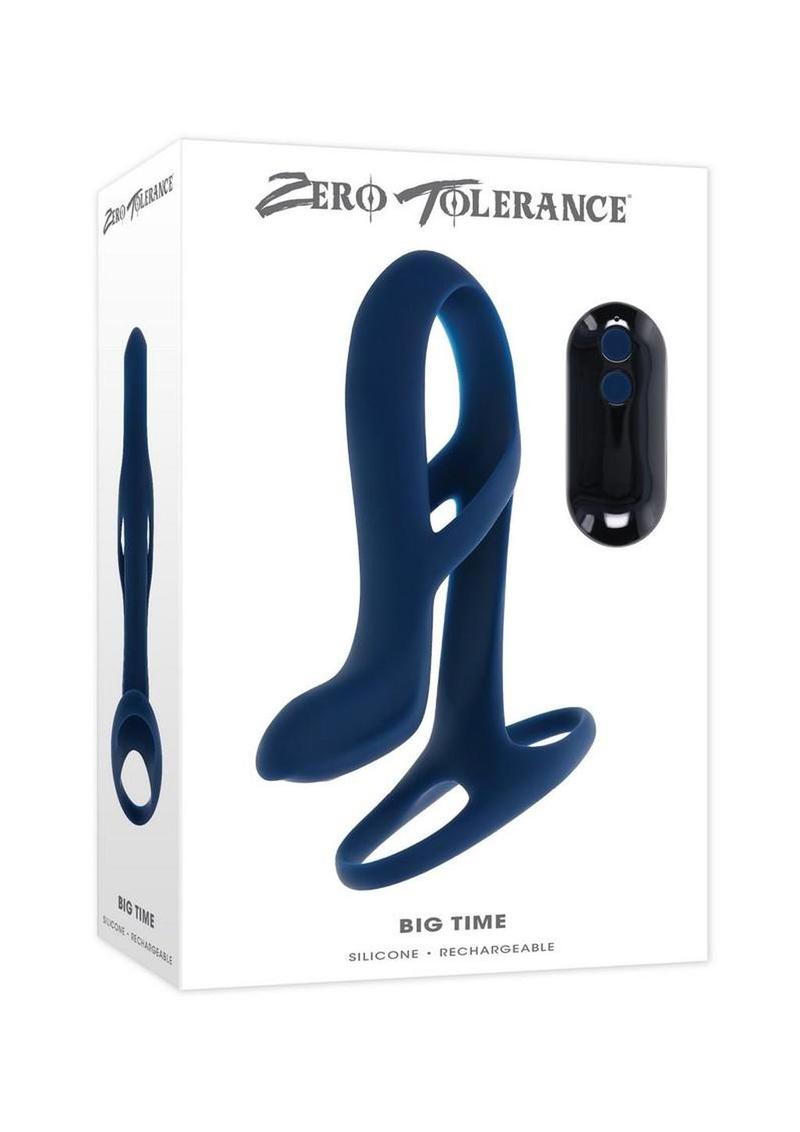 Zero Tolerance Big Time Rechargeable Silicone Vibrating Penis Extension