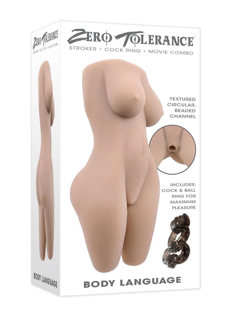 Zero Tolerance Body Language Stroker