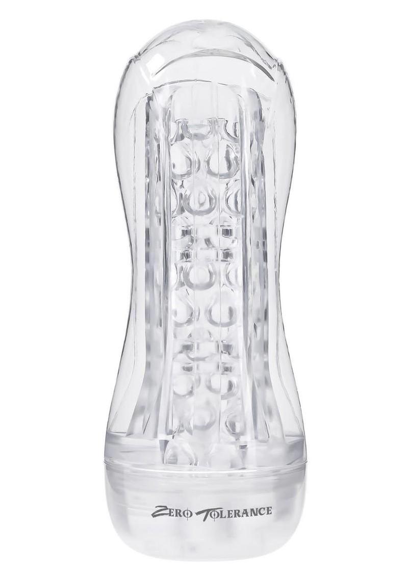 Zero Tolerance Casual Encounter Beaded Pussy Stroker with Vibrating C-Ring