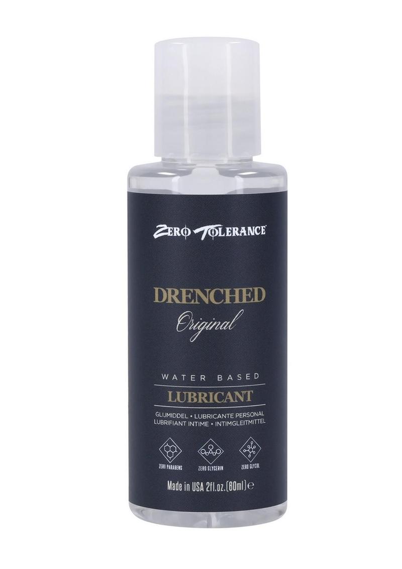 Zero Tolerance Drenched Original Water Based Lubricant