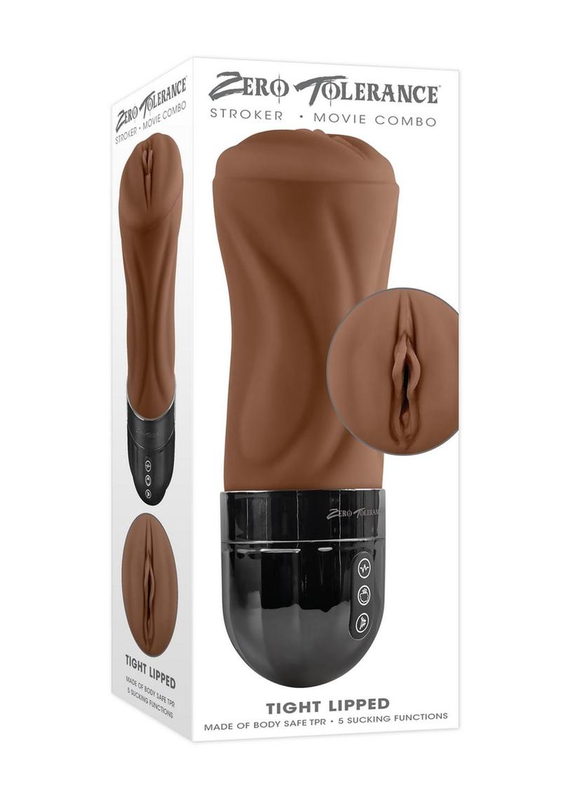 Zero Tolerance Tight Lipped Rechargeable Pussy Masturbator