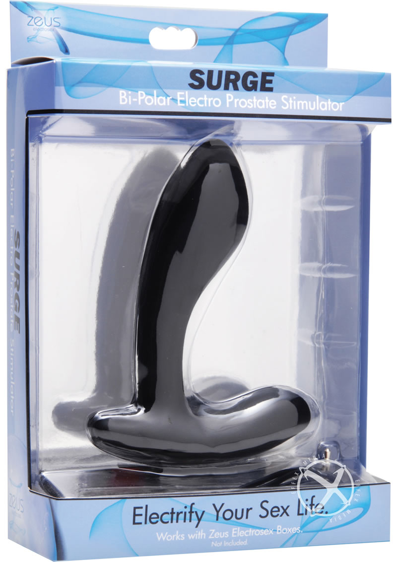 Zeus Electrosex Surge Bi-Polar Electro Silicone Prostate Stimulator