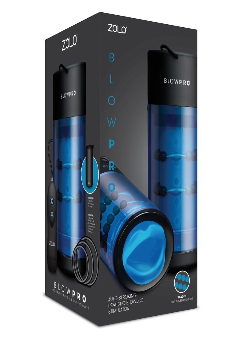 ZOLO Blowpro Vibrating Simulator Masturbator with Bullet