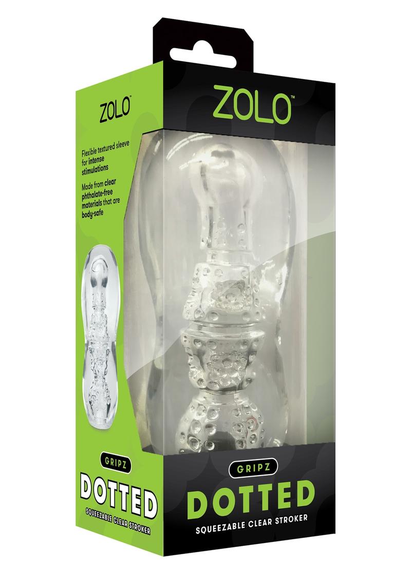 ZOLO Gripz Dotted Stroker Masturbator