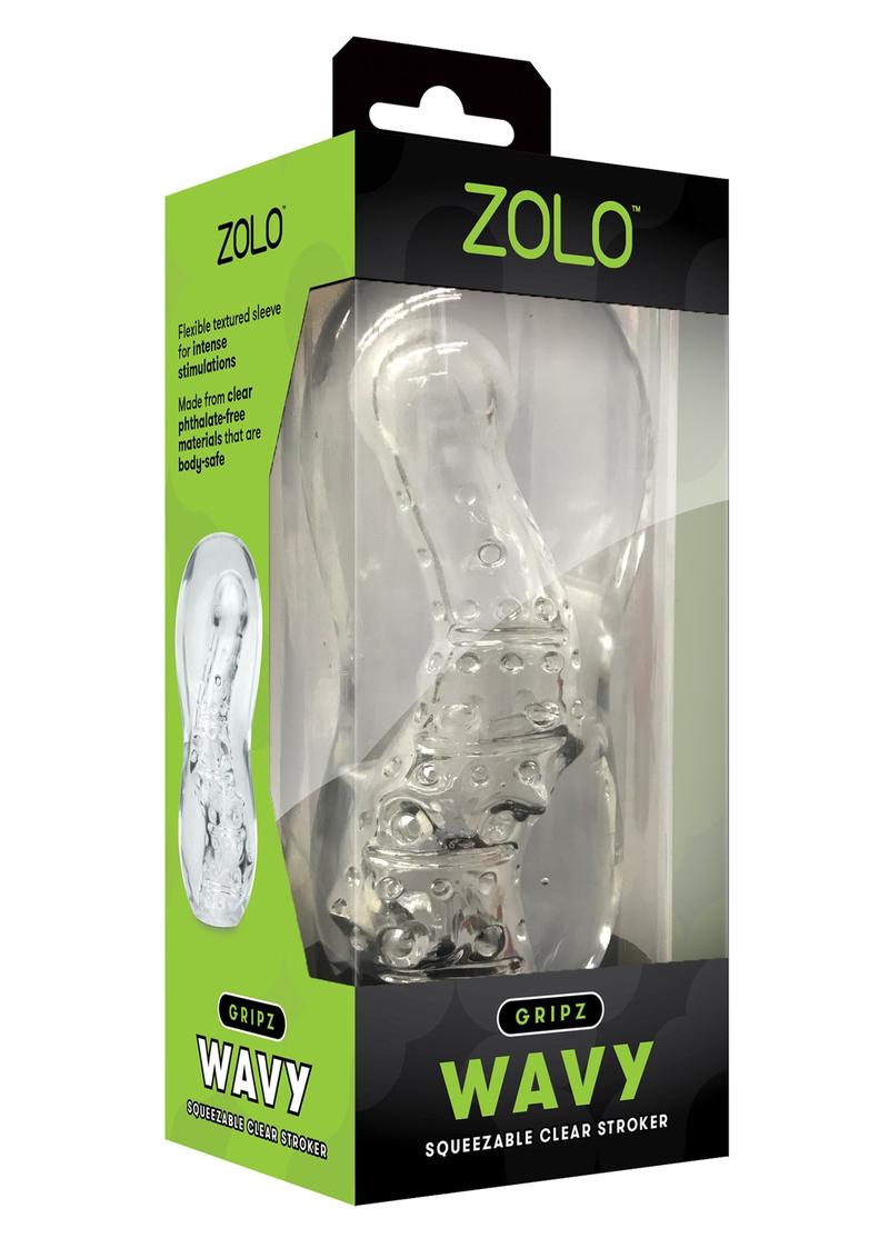 ZOLO Gripz Wavy Stroker Masturbator