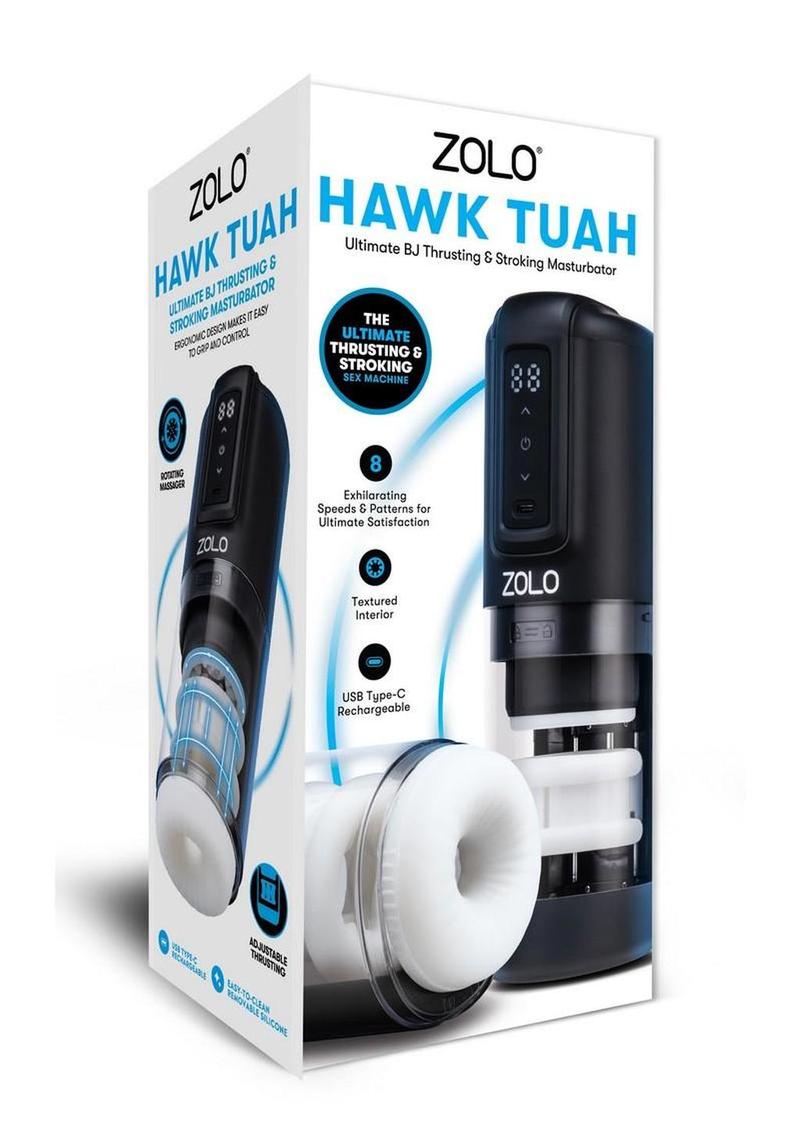 ZOLO Hawk Tuah Ultimate BJ Thrusting Rechargeable Masturbator