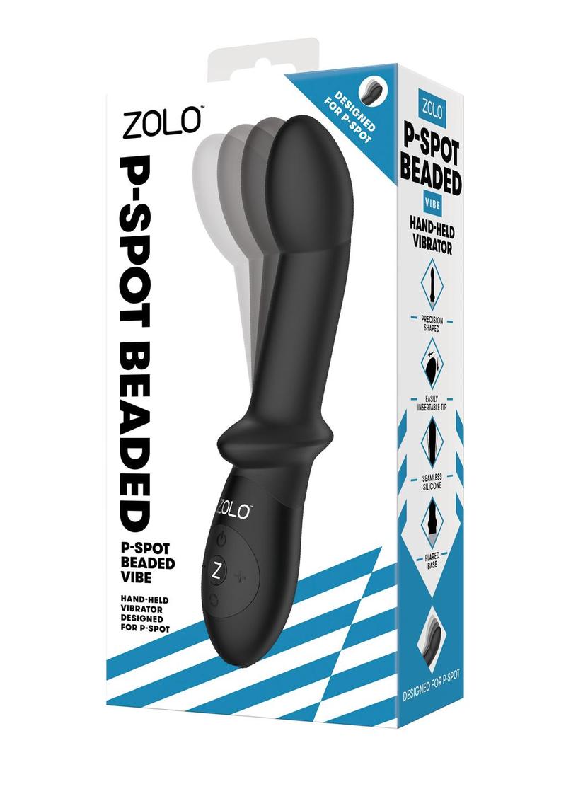 ZOLO P-Spot Beaded Silicone Rechargeable Anal Vibrator