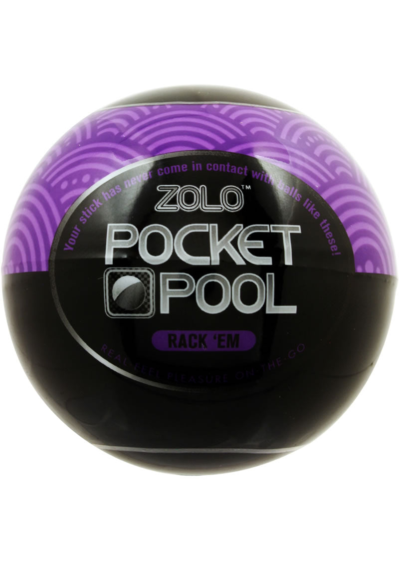 ZOLO Pocket Pool Rack 'Em Masturbator Sleeve