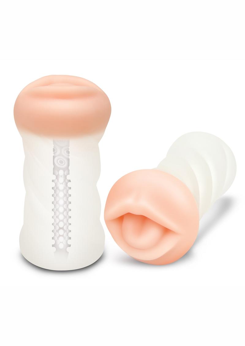 ZOLO Squeezable Deep Throat Masturbator - Mouth